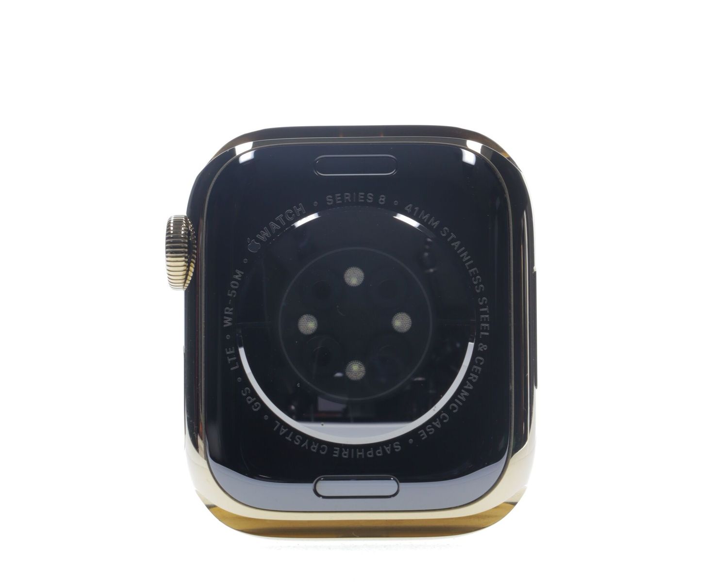 Apple Watch Series 8 2022, GPS + Cellular, Stainless Steel 41mm Gold - Ca nou