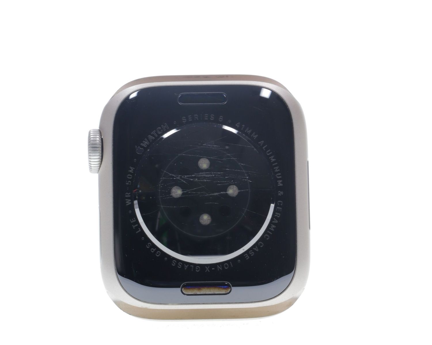 Apple Watch Series 8 2022, GPS + Cellular, Aluminium 41mm Starlight - Nagyon jó