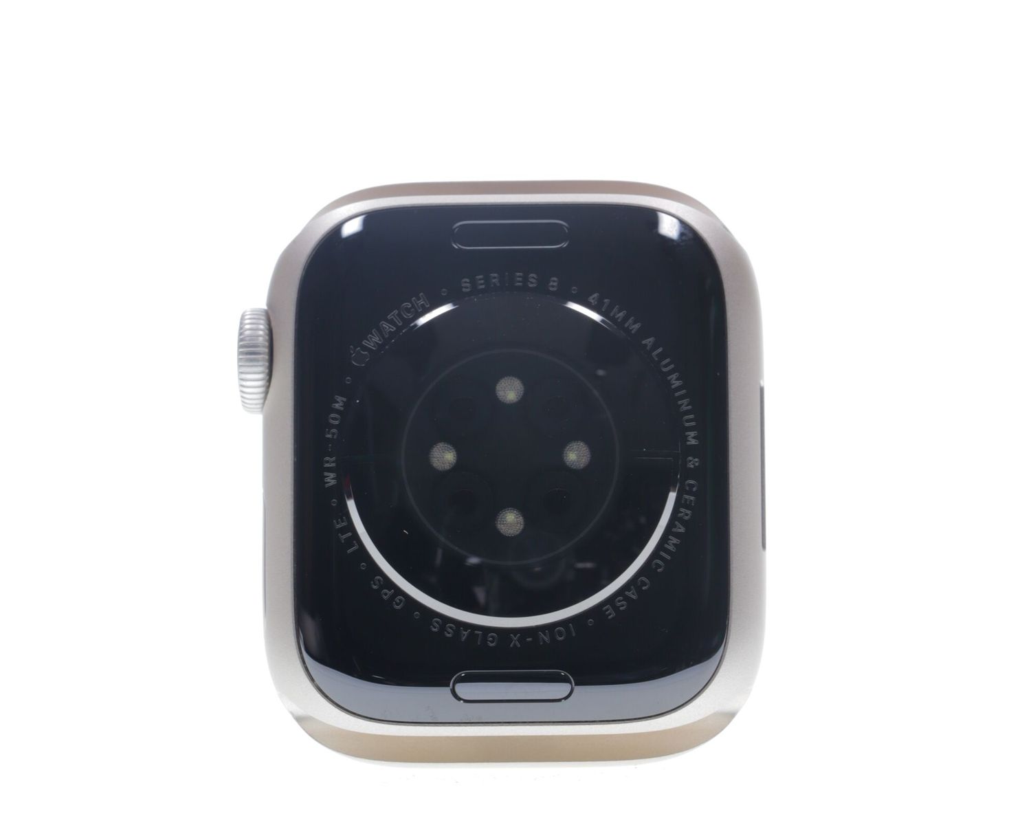 Apple Watch Series 8 2022, GPS + Cellular, Aluminium 41mm Starlight - Újszerű
