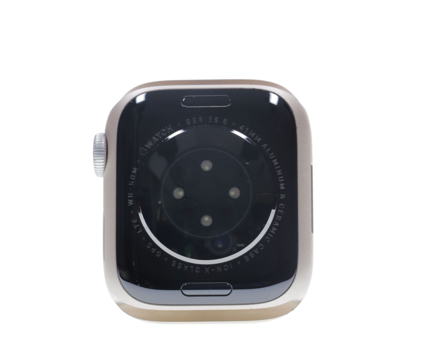 Apple Watch Series 8 2022, GPS + Cellular, Aluminium 41mm Starlight - Excelent