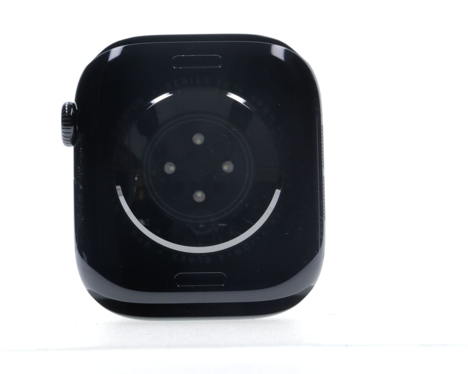はる Apple Watch Series 10 2024, GPS, Aluminium 46mm, Jet Black - de la