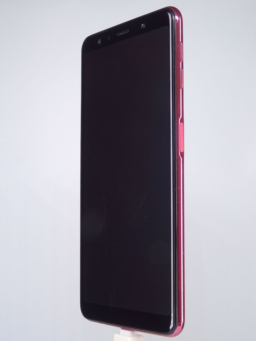 Telefon mobil Samsung Galaxy A7 (2018) Dual Sim, Pink, 64 GB,  Foarte Bun