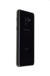 Telefon mobil Samsung Galaxy A8 (2018) Dual Sim, Black, 32 GB, Foarte Bun
