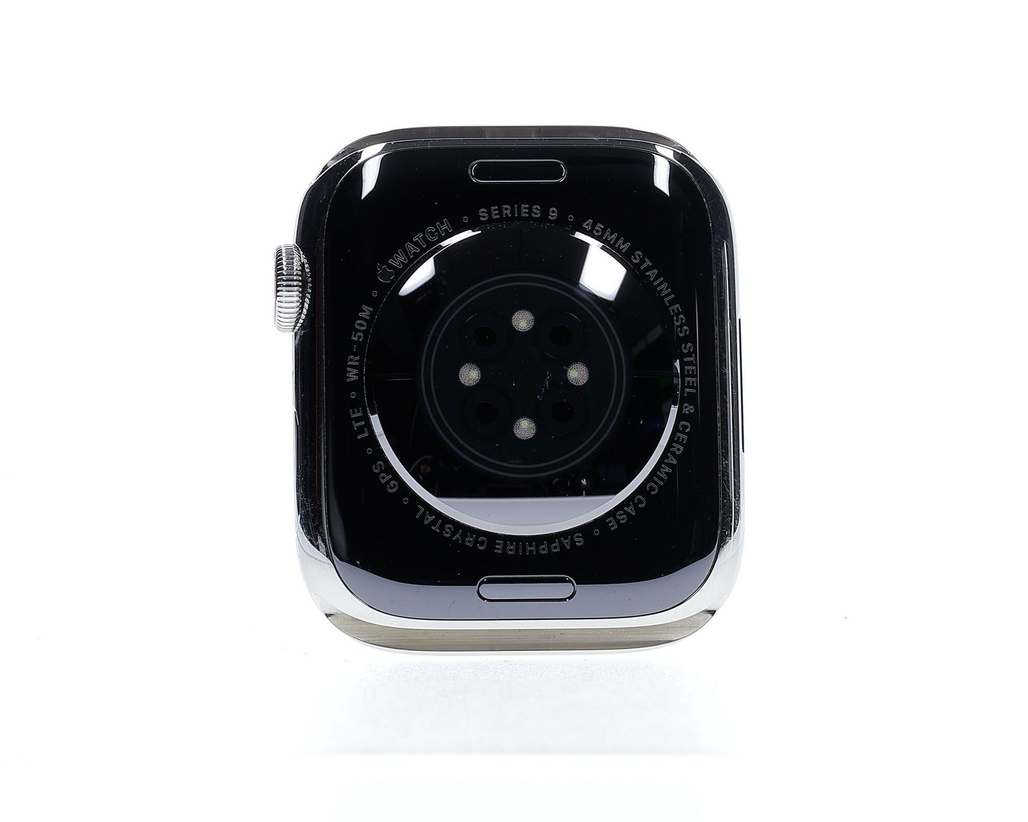 Apple Watch Series 9 2023, GPS + Cellular, Stainless Steel 45mm Silver - Σαν καινούργιο