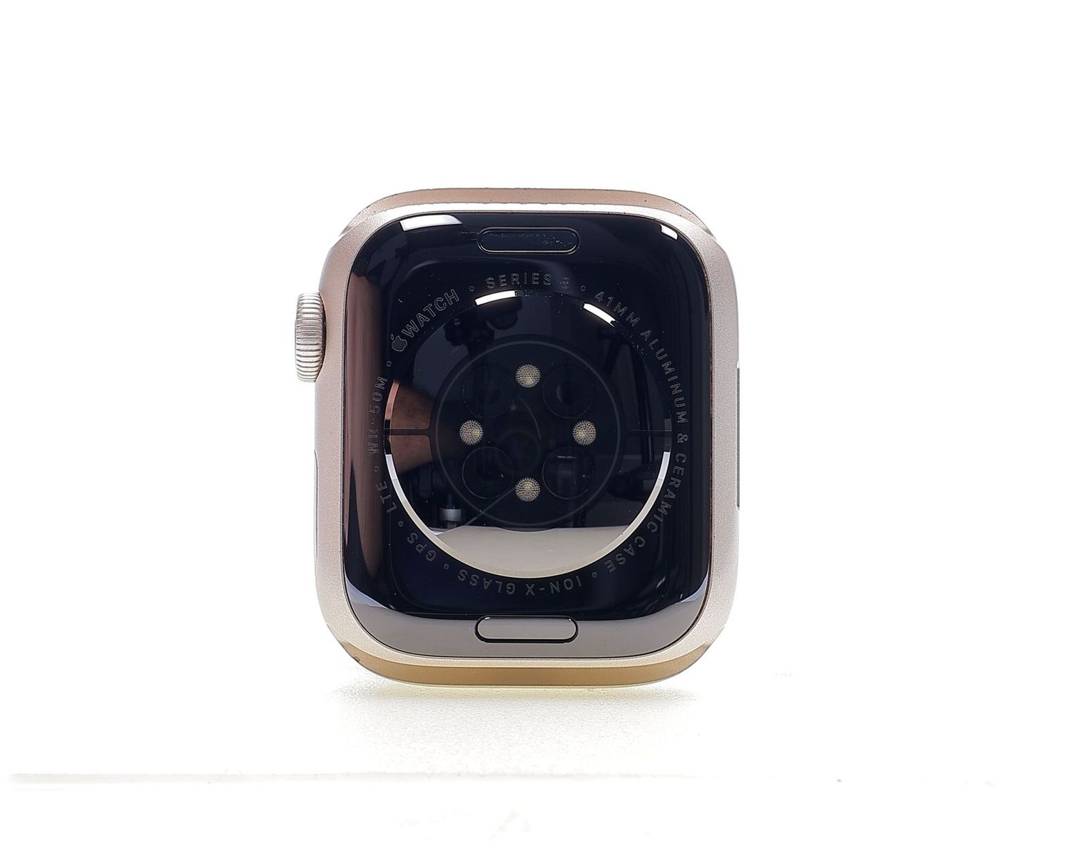 Apple Watch Series 8 2022, GPS + Cellular, Aluminium 41mm Starlight - Като нов