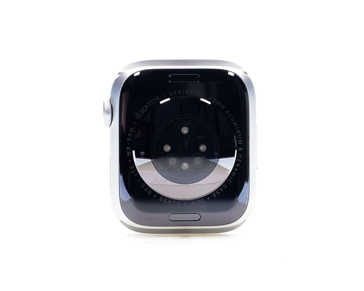 Apple Watch Series 9 2023, GPS + Cellular, Aluminium 45mm Silver - Újszerű