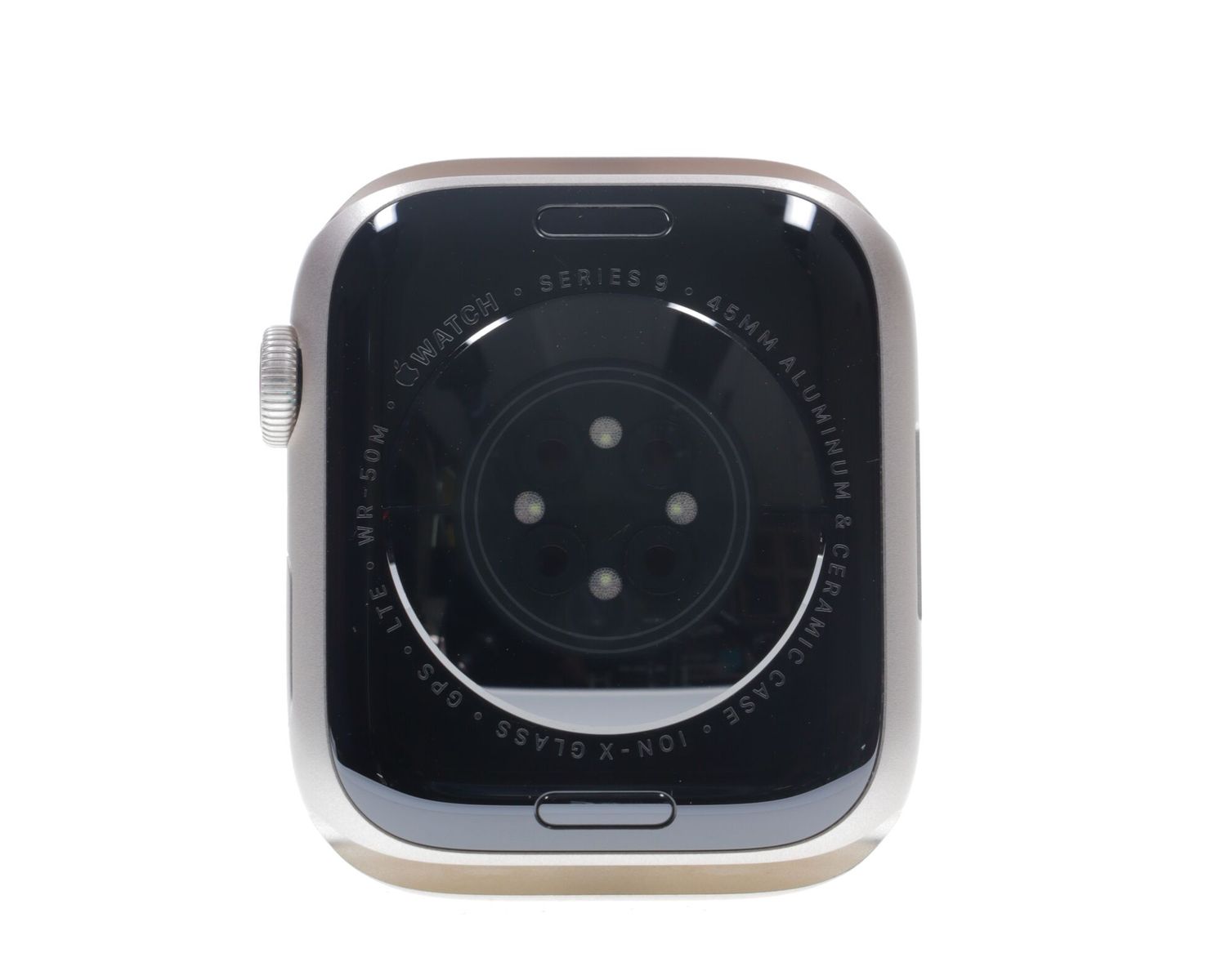 Apple Watch Series 9 2023, GPS + Cellular, Aluminium 45mm Starlight - Като нов