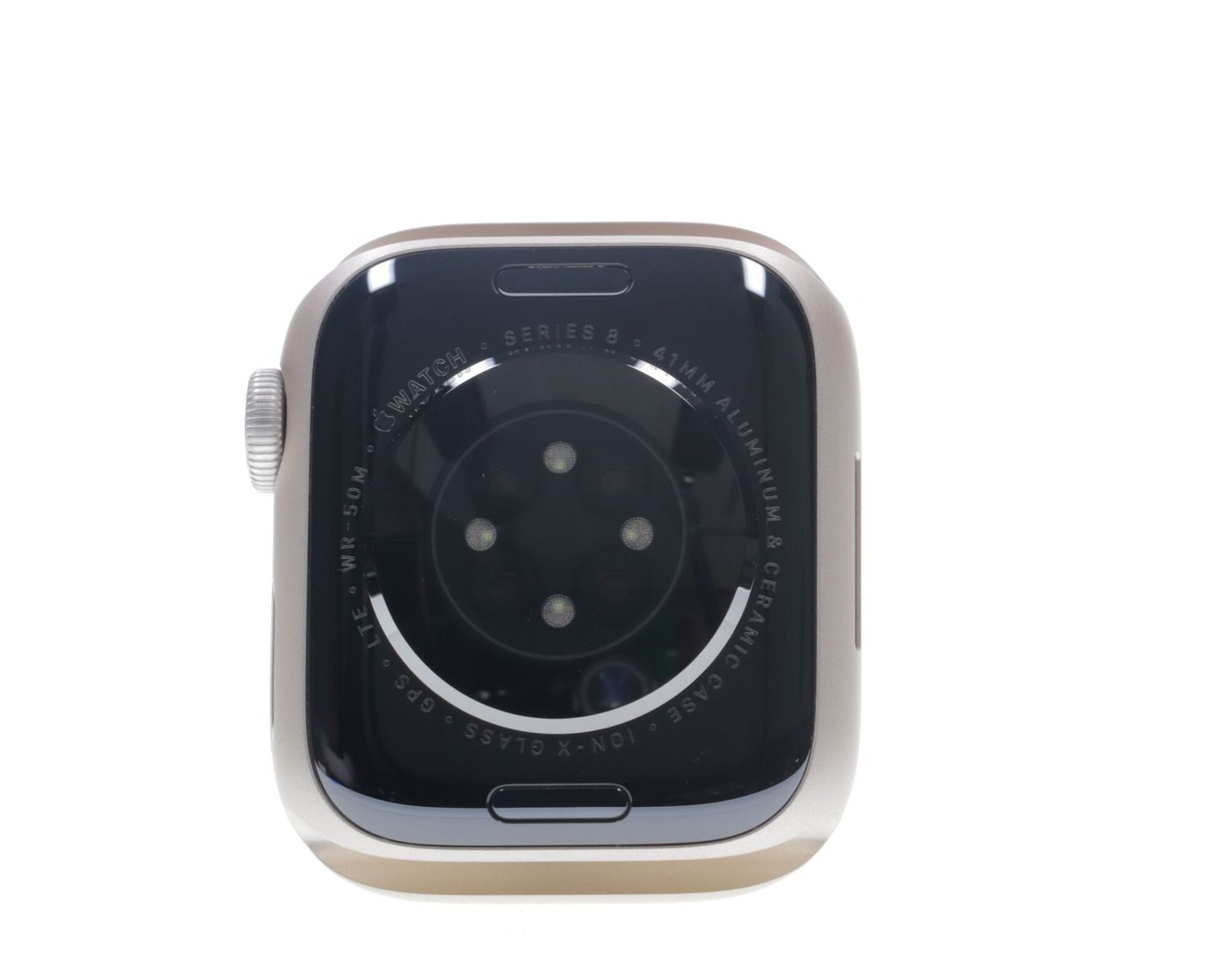 Apple Watch Series 8 2022, GPS + Cellular, Aluminium 41mm Starlight - Ca nou
