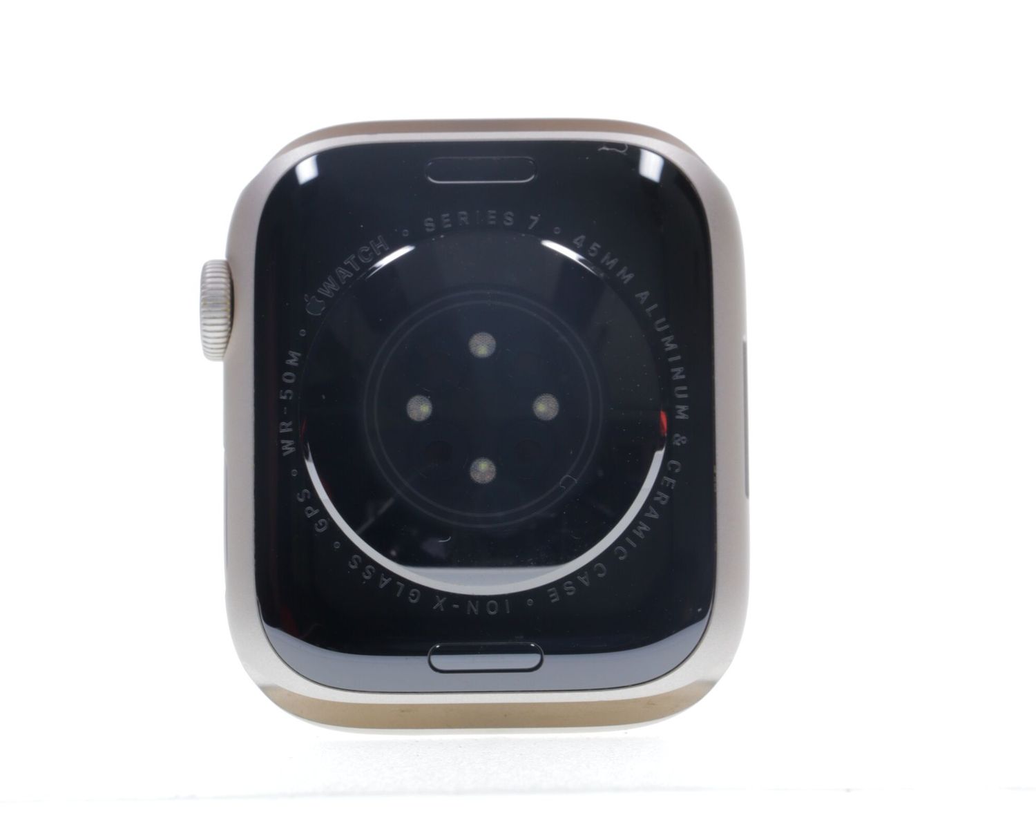 Apple Watch Series 7 2021, GPS, Aluminium 45mm Starlight - Като нов