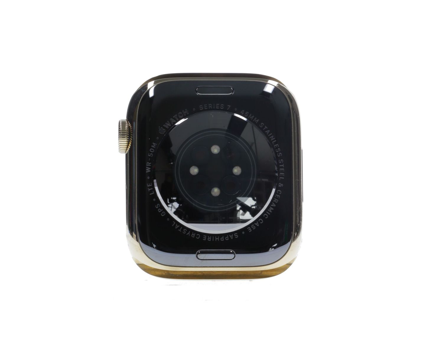 Apple Watch Series 7 2021, GPS + Cellular, Stainless Steel 45mm Gold - Εξαιρετικό