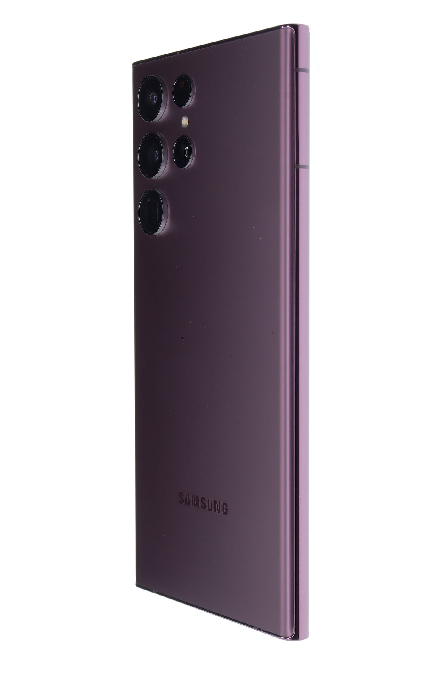 Samsung Galaxy S22 Ultra 5G Dual Sim 128 GB Burgundy - Újszerű