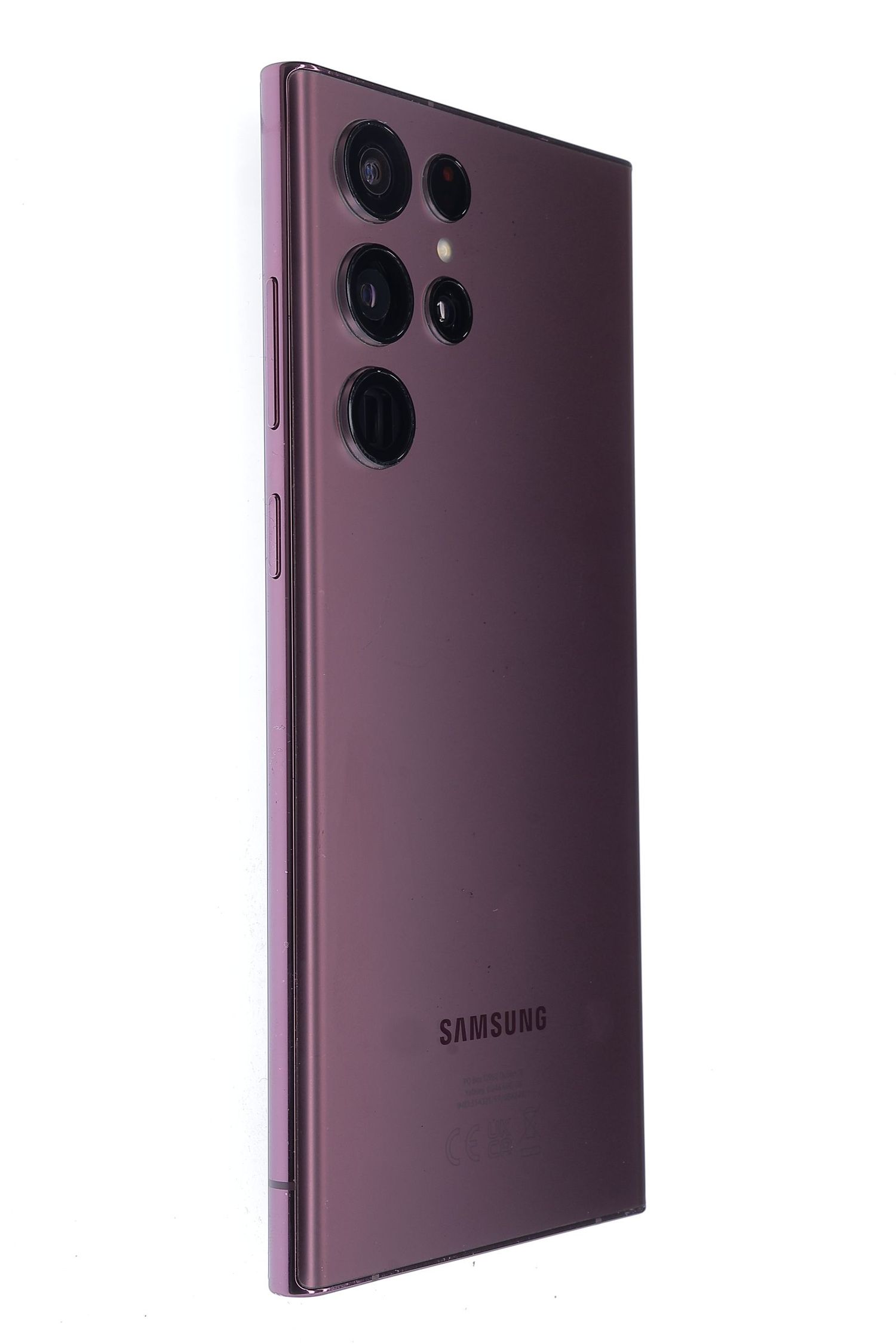 Samsung Galaxy S22 Ultra 5G Dual Sim 256 GB Burgundy - Kiváló
