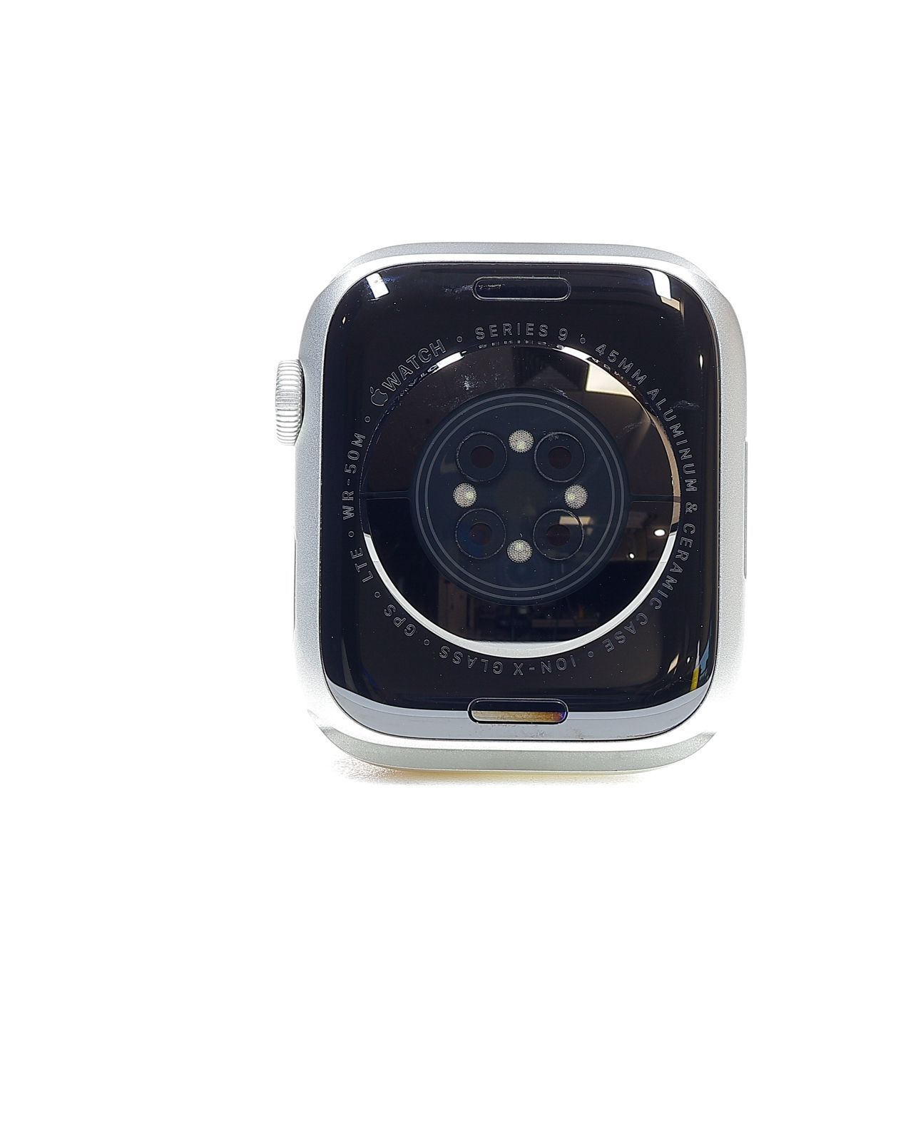 Apple Watch Series 9 2023, GPS + Cellular, Aluminium 45mm Silver - Като нов