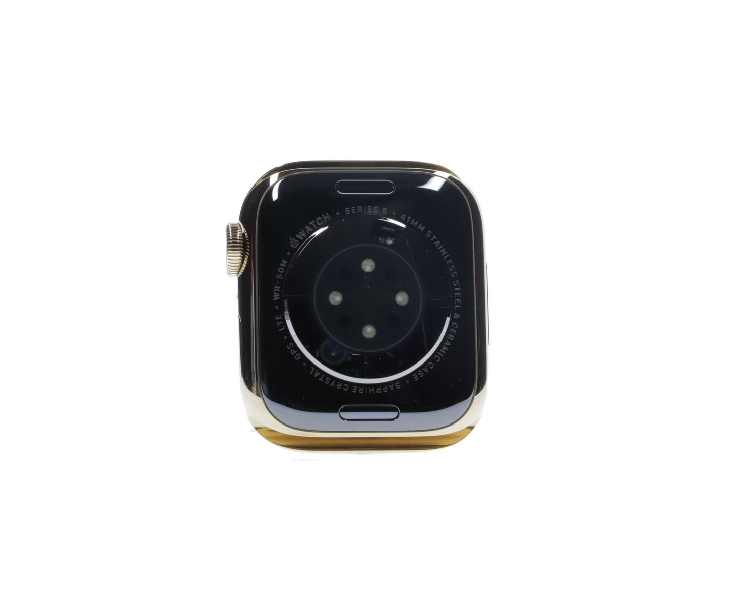 Apple Watch Series 8 2022, GPS + Cellular, Stainless Steel 41mm Gold - Ca nou