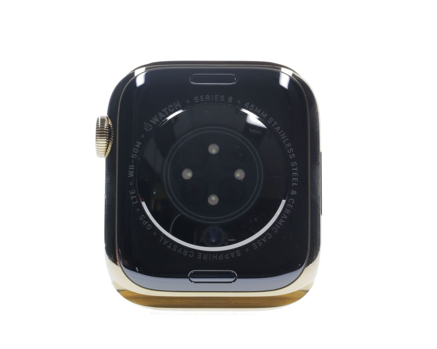 Apple Watch Series 8 2022, GPS + Cellular, Stainless Steel 45mm Gold - Ca nou