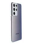 Мобилен телефон Samsung Galaxy S21 Ultra 5G Dual Sim, Silver, 128 GB, Ca Nou