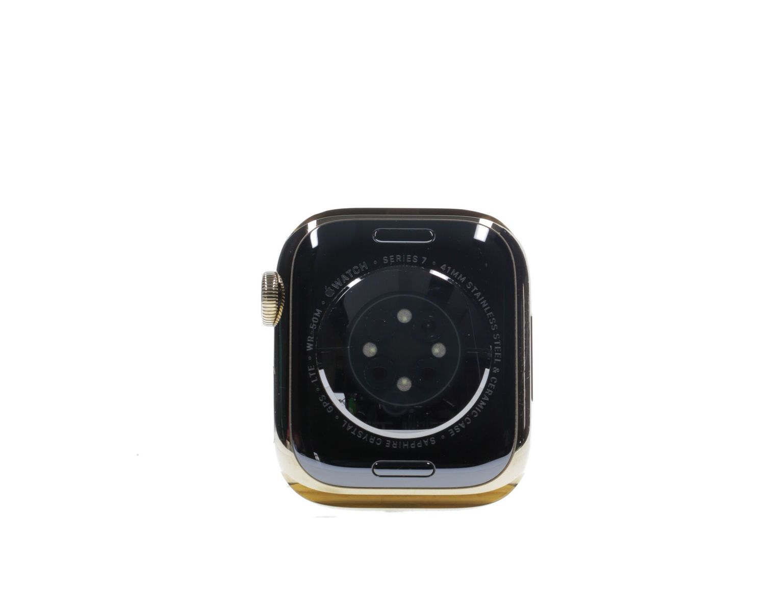 Apple Watch Series 7 2021, GPS + Cellular, Stainless Steel 41mm Gold - Εξαιρετικό