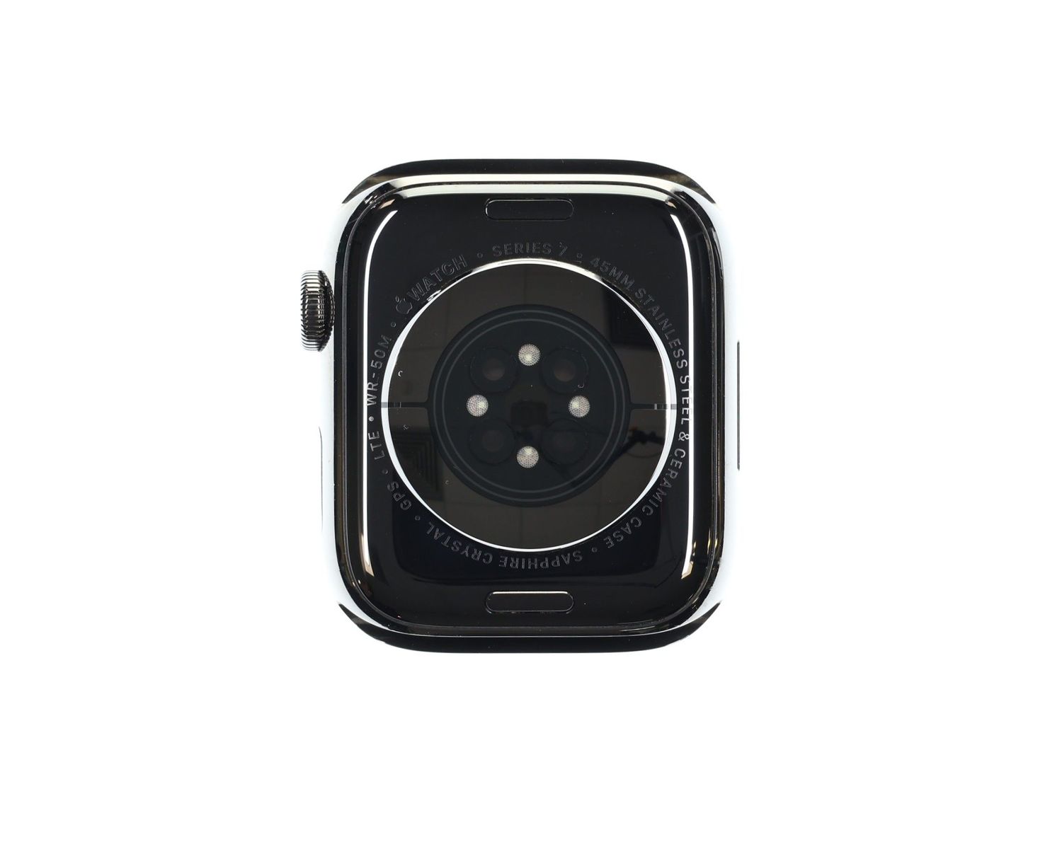 Apple Watch Series 7 2021, GPS + Cellular, Stainless Steel 45mm Graphite - Kiváló