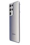 Κινητό τηλέφωνο Samsung Galaxy S21 Ultra 5G Dual Sim, Silver, 128 GB, Ca Nou
