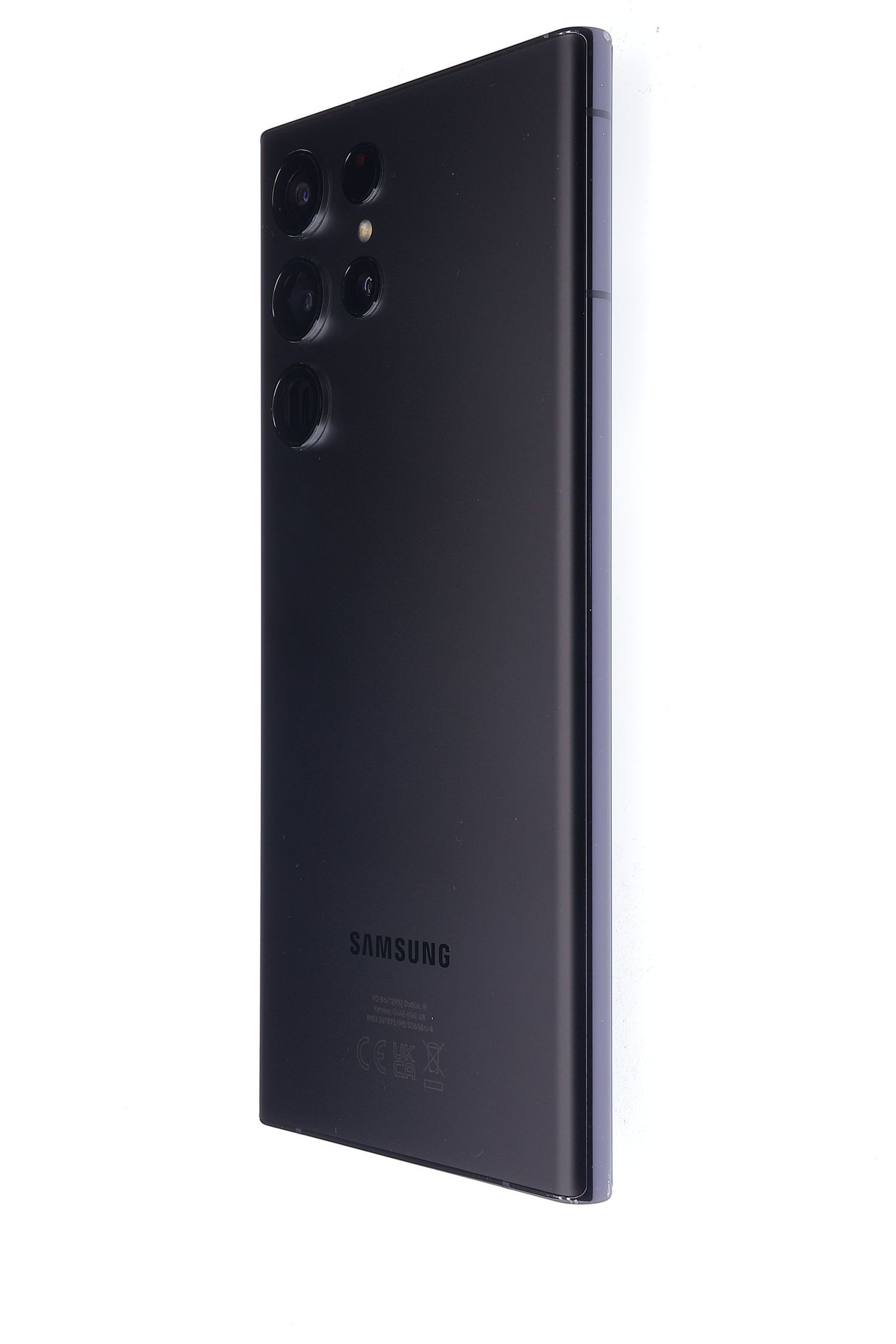 Samsung Galaxy S22 Ultra 5G Dual Sim 128 GB Phantom Black - Újszerű