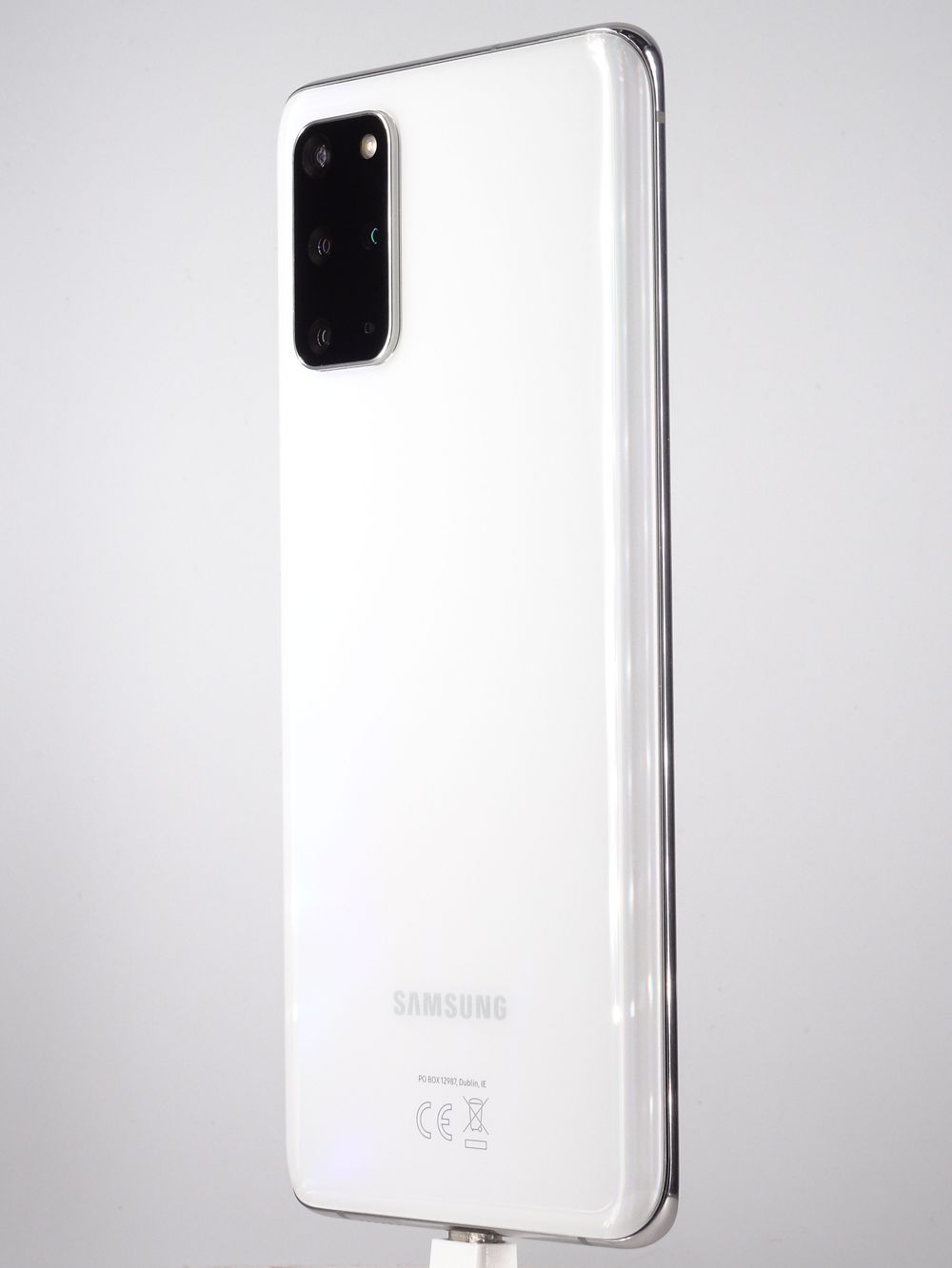 Мобилен телефон Samsung, Galaxy S20 Plus 5G, 128 GB, Cloud White,  Като нов