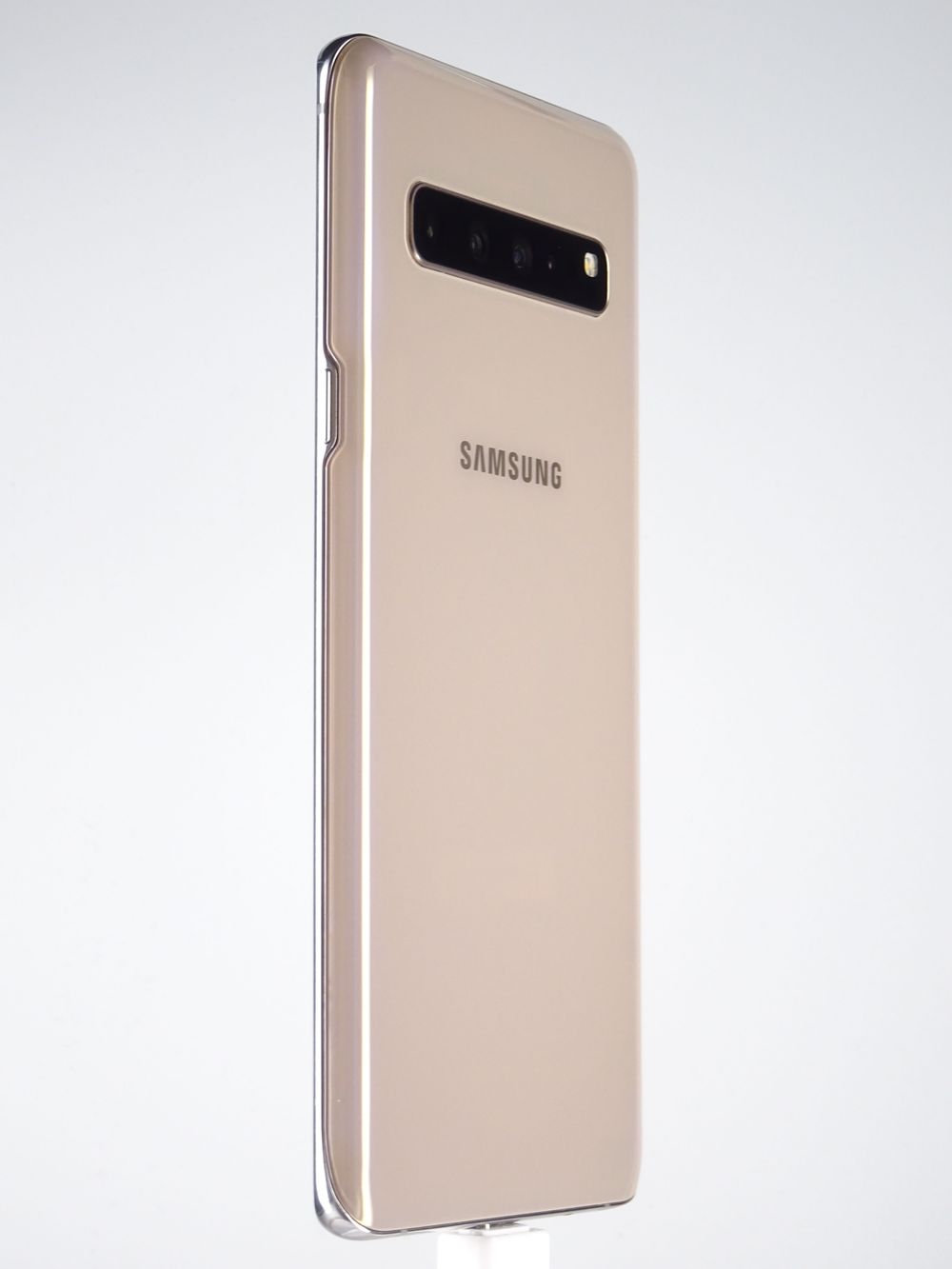 Telefon mobil Samsung Galaxy S10 5G Dual Sim, Gold, 256 GB,  Foarte Bun