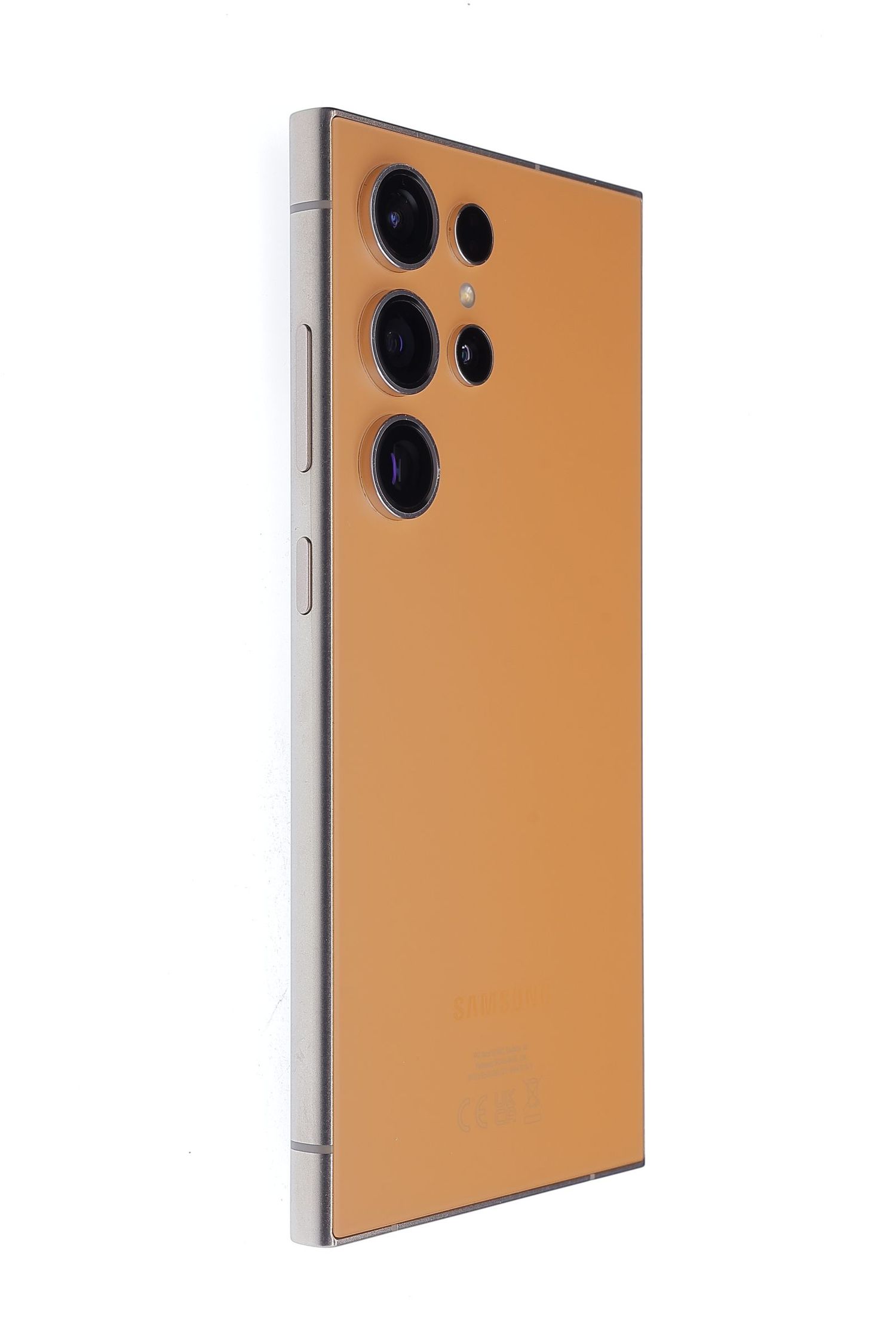 Samsung Galaxy S24 Ultra 5G Dual Sim 512 GB Titanium Orange - Újszerű