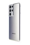 Мобилен телефон Samsung Galaxy S21 Ultra 5G Dual Sim, Silver, 512 GB, Foarte Bun