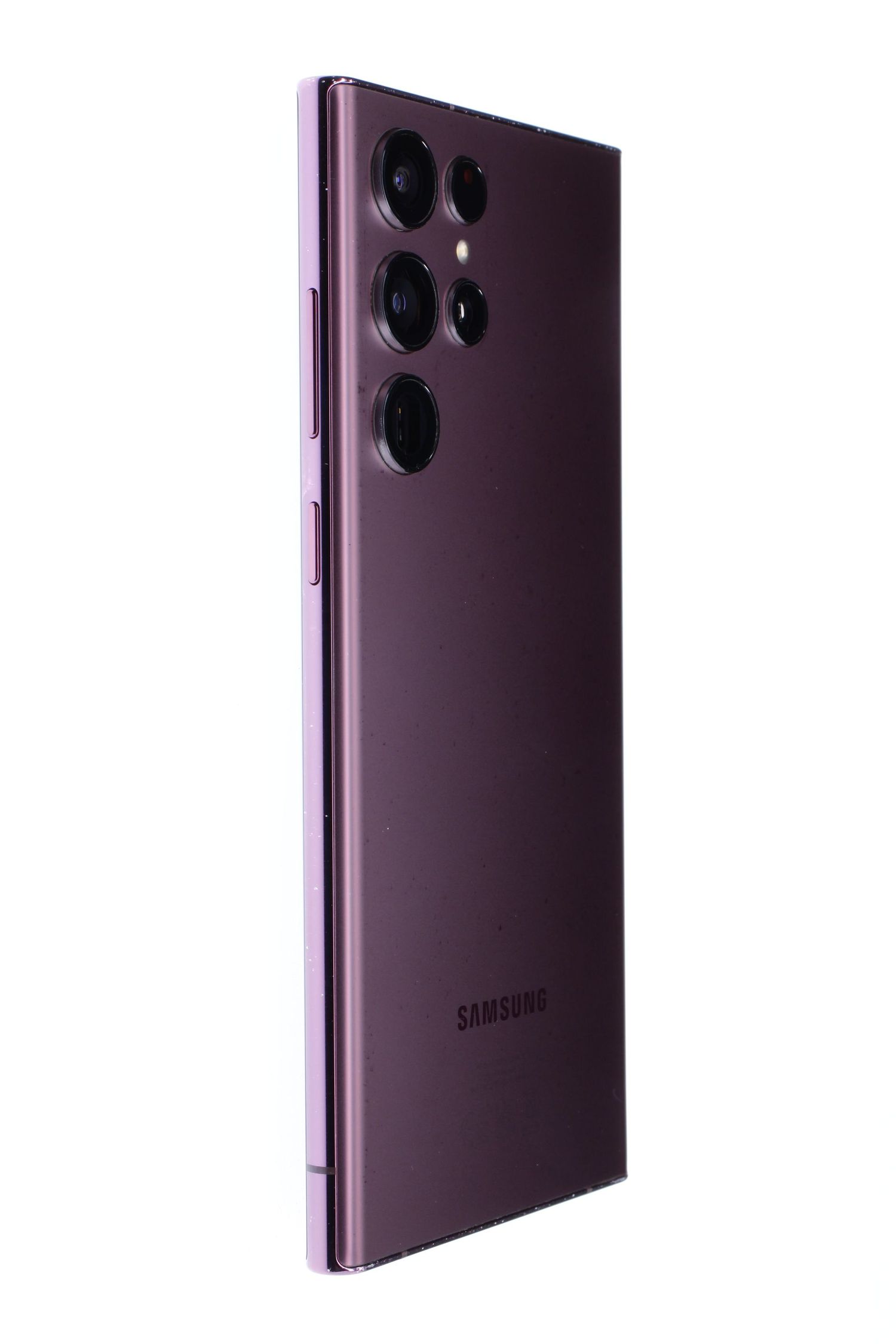 Samsung Galaxy S22 Ultra 5G Dual Sim 128 GB Burgundy - Nagyon jó