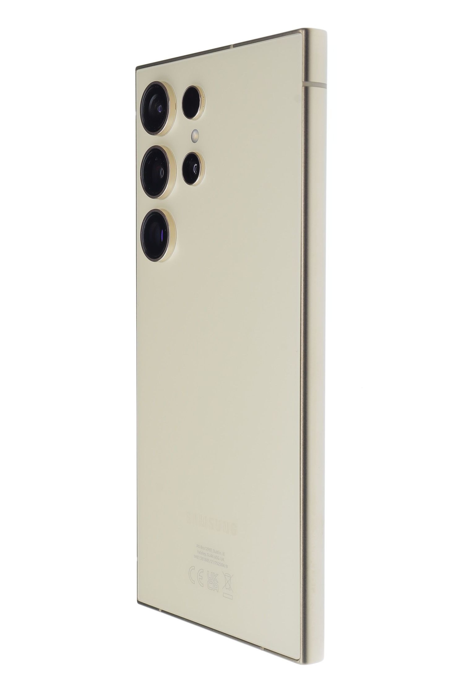 Samsung Galaxy S24 Ultra 5G Dual Sim 256 GB Titanium Yellow - Kiváló