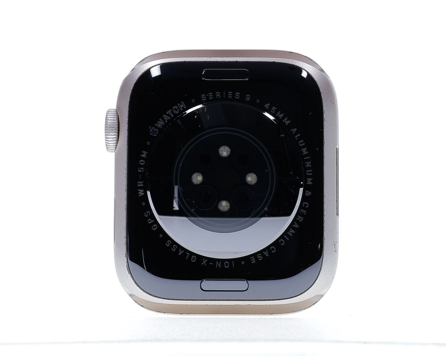 Apple Watch Series 9 2023, GPS, Aluminium 45mm Starlight - Πολύ καλό