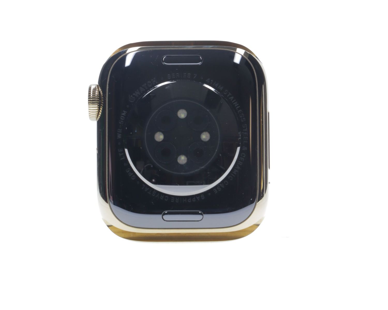 Apple Watch Series 7 2021, GPS + Cellular, Stainless Steel 41mm Gold - Újszerű