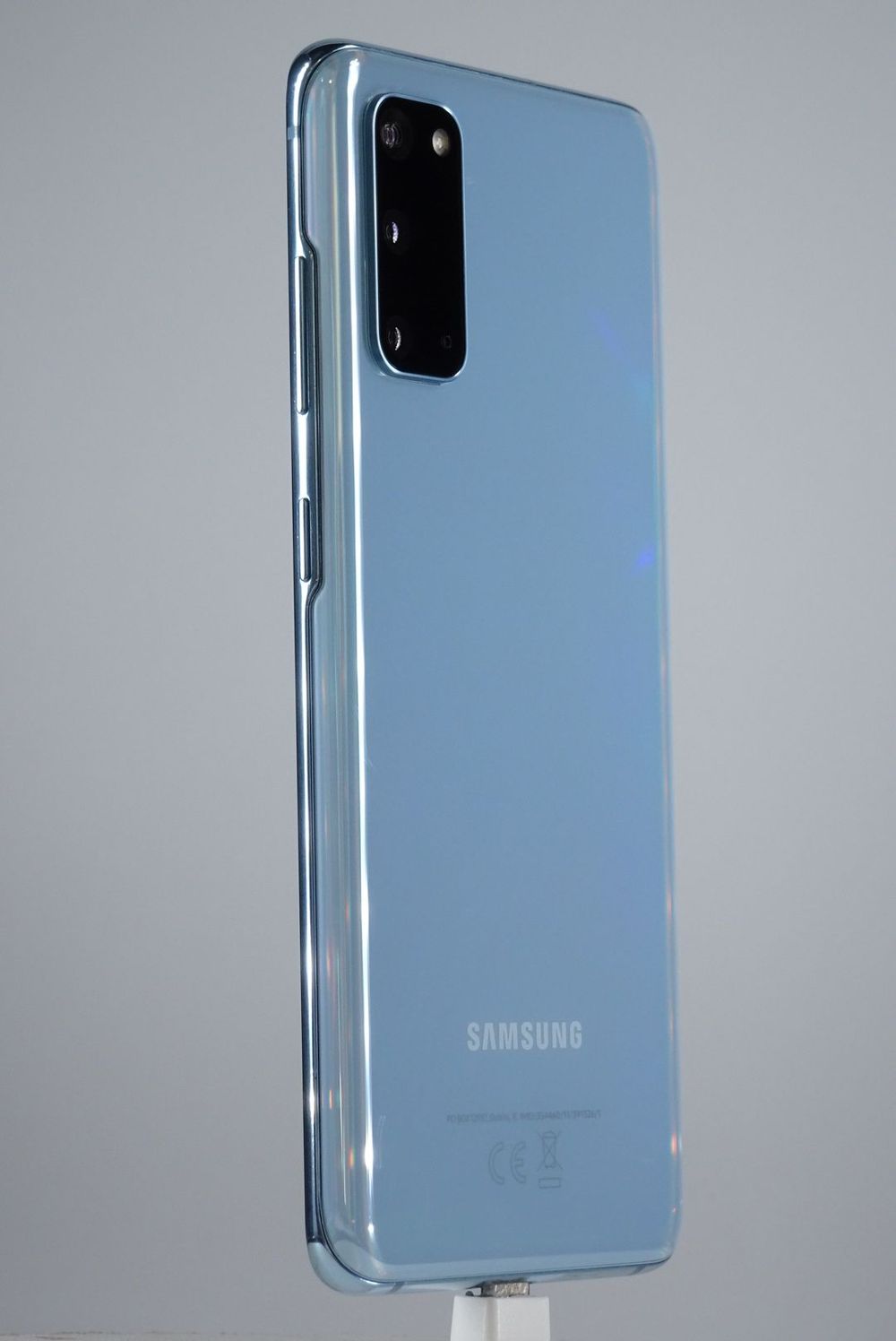 Мобилен телефон Samsung, Galaxy S20, 128 GB, Cloud Blue,  Като нов