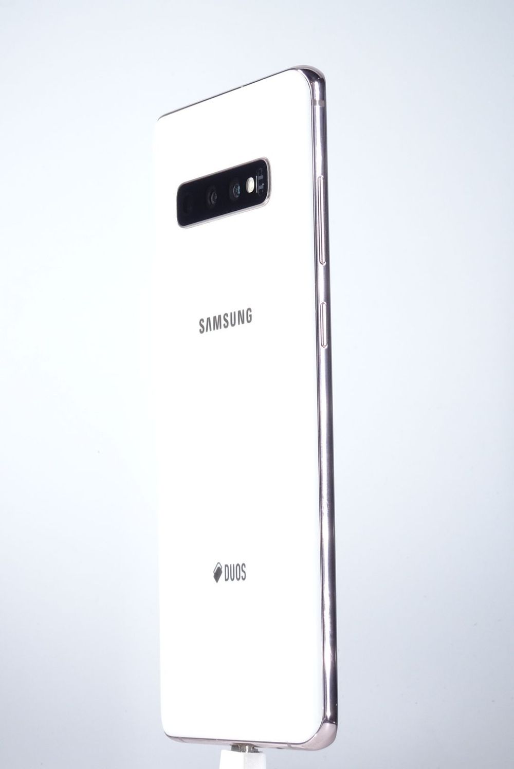 Telefon mobil Samsung Galaxy S10 Plus Dual Sim, Ceramic White, 512 GB,  Ca Nou
