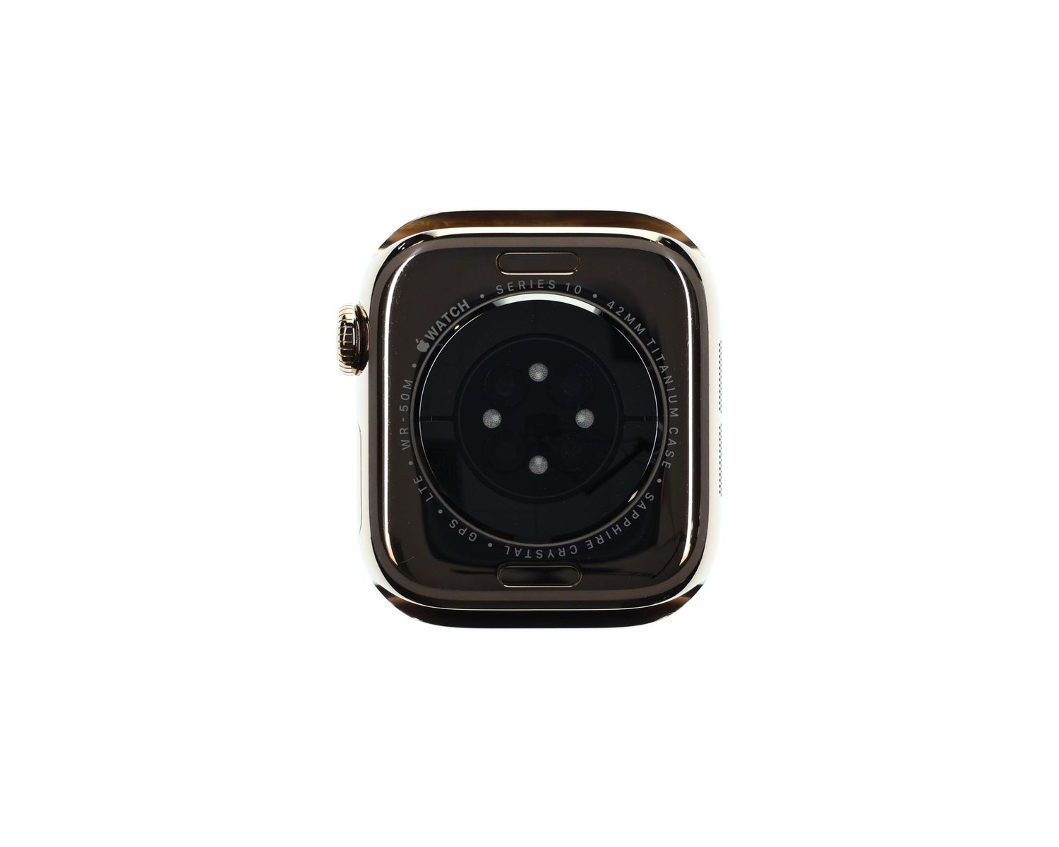 Apple Watch Series 10 2024, GPS + Cellular, Titanium 42mm Gold - Σαν καινούργιο