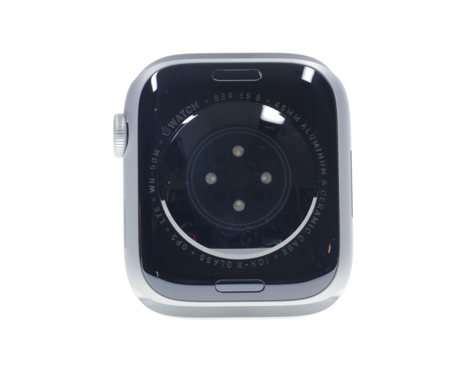 Apple Watch Series 8 2022, GPS + Cellular, Aluminium 45mm Silver - Σαν καινούργιο