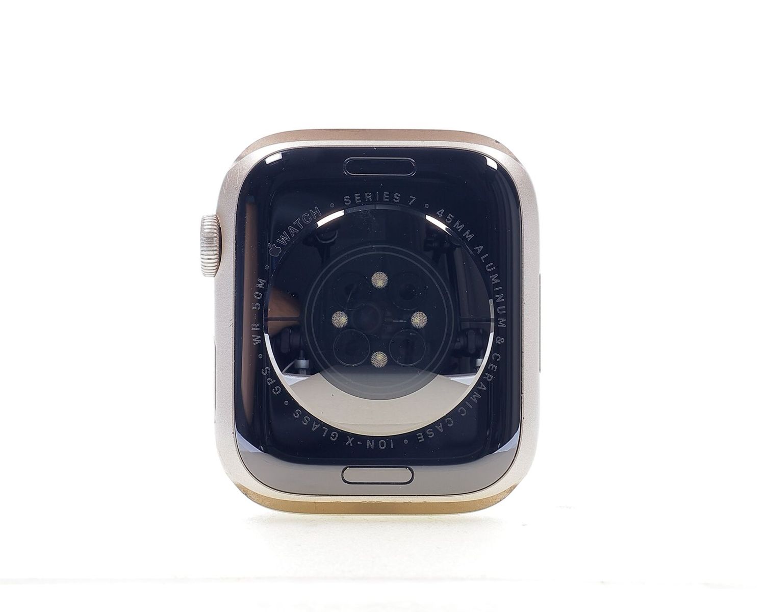 Apple Watch Series 7 2021, GPS, Aluminium 45mm Starlight - Kiváló