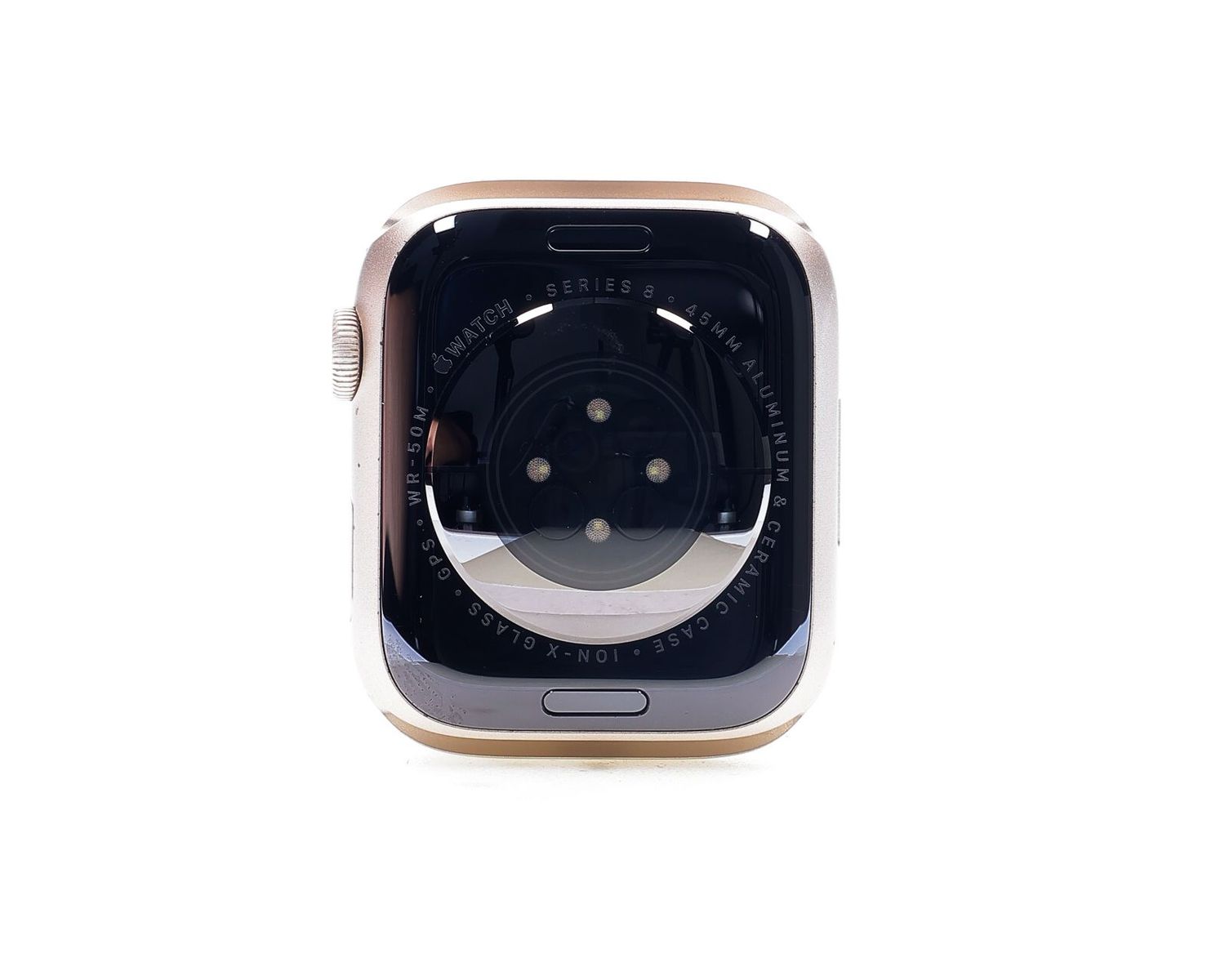 Apple Watch Series 8 2022, GPS, Aluminium 45mm Starlight - Σαν καινούργιο