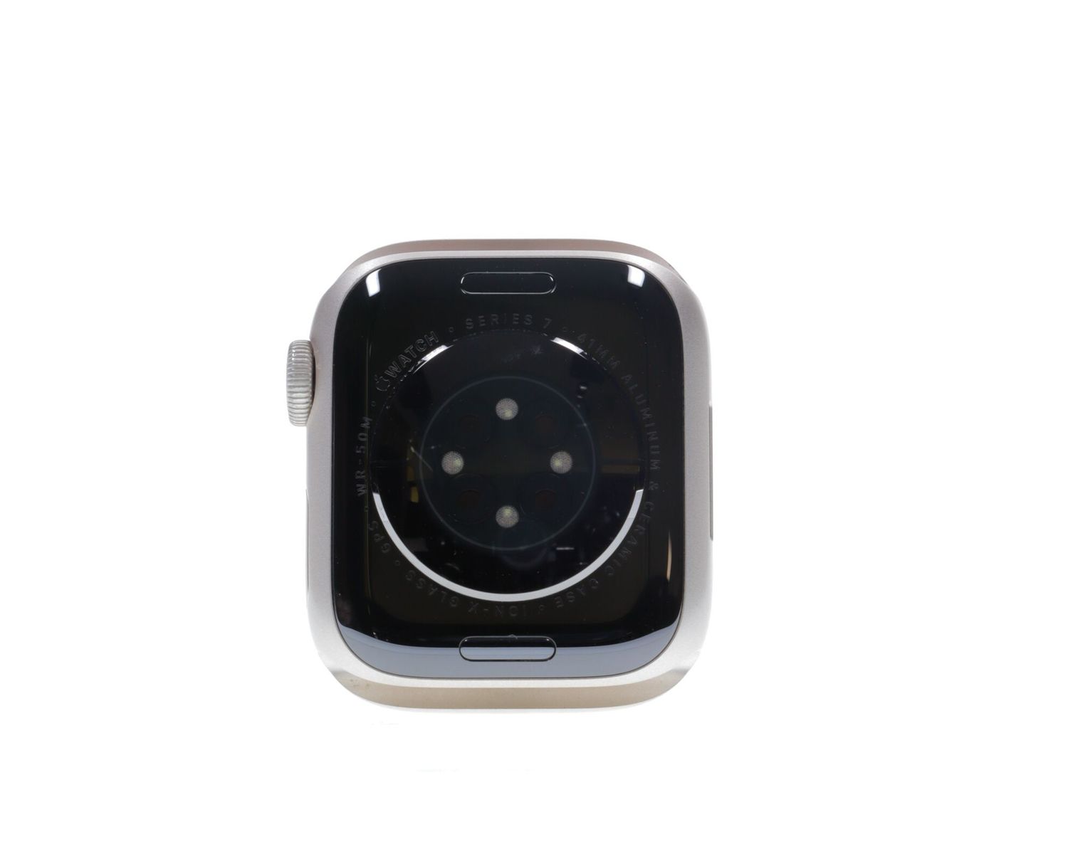 Apple Watch Series 7 2021, GPS, Aluminium 41mm Starlight - Като нов