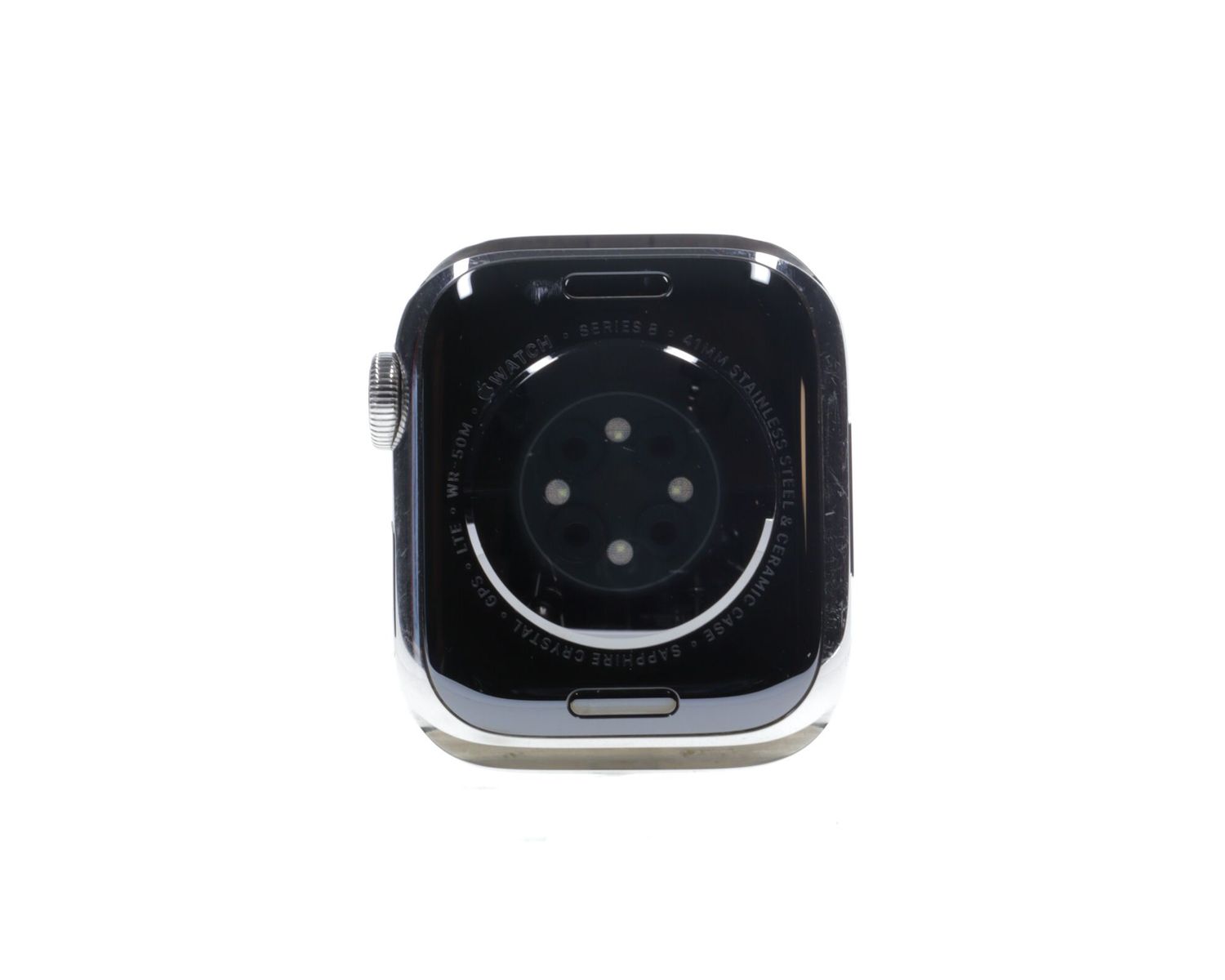 Apple Watch Series 8 2022, GPS + Cellular, Stainless Steel 41mm Silver - Excelent