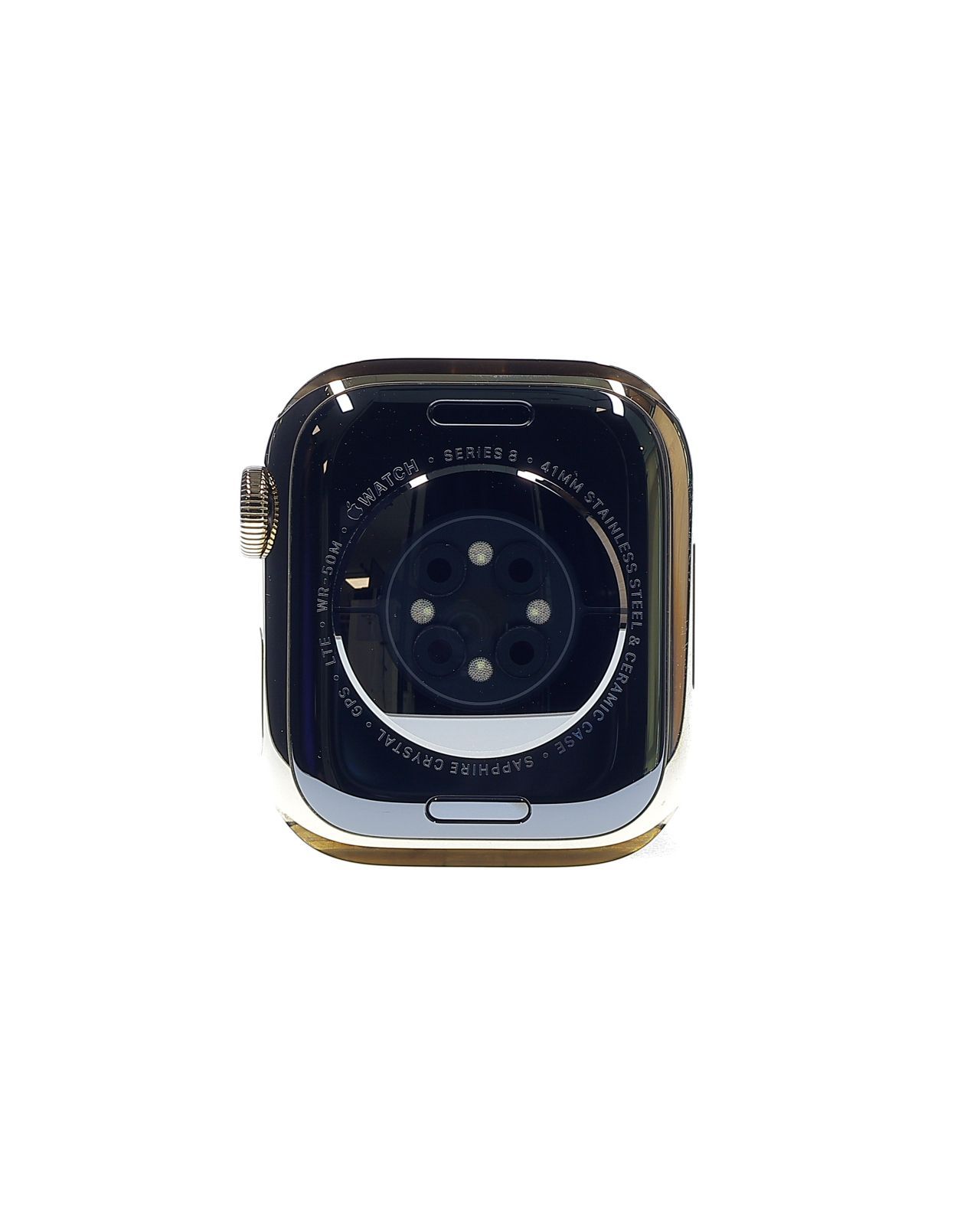 Apple Watch Series 8 2022, GPS + Cellular, Stainless Steel 41mm Gold - Σαν καινούργιο