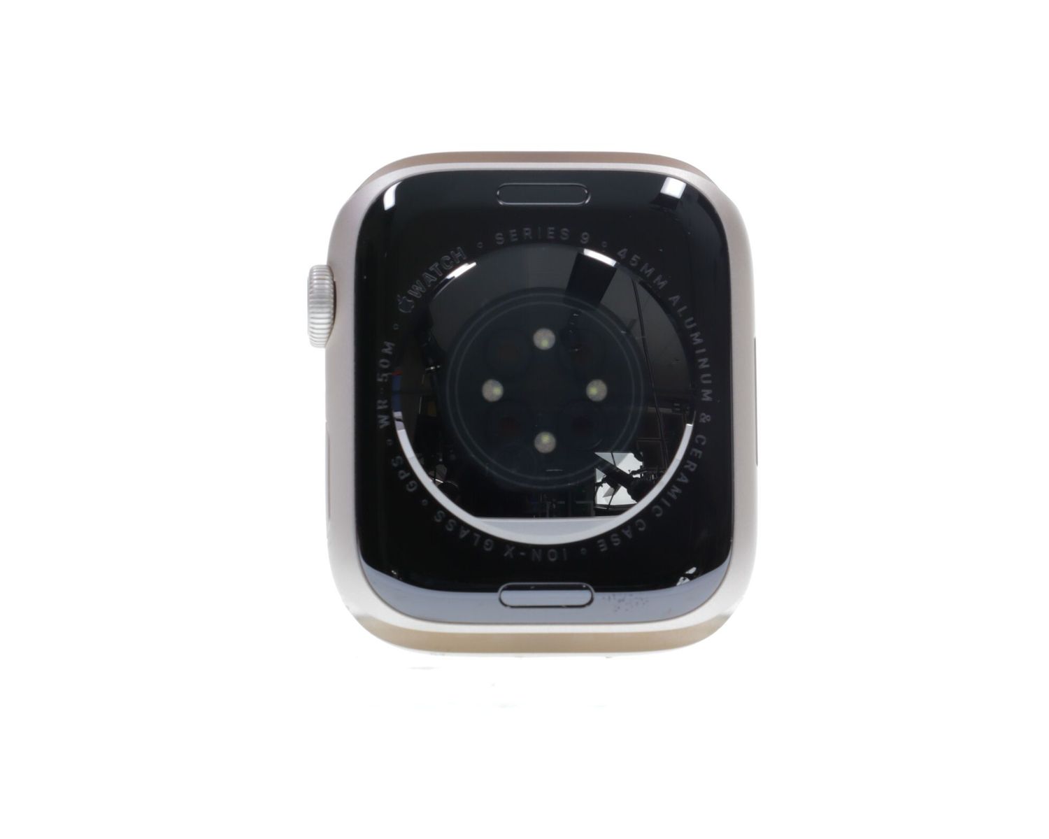 Apple Watch Series 9 2023, GPS, Aluminium 45mm Starlight - Kiváló