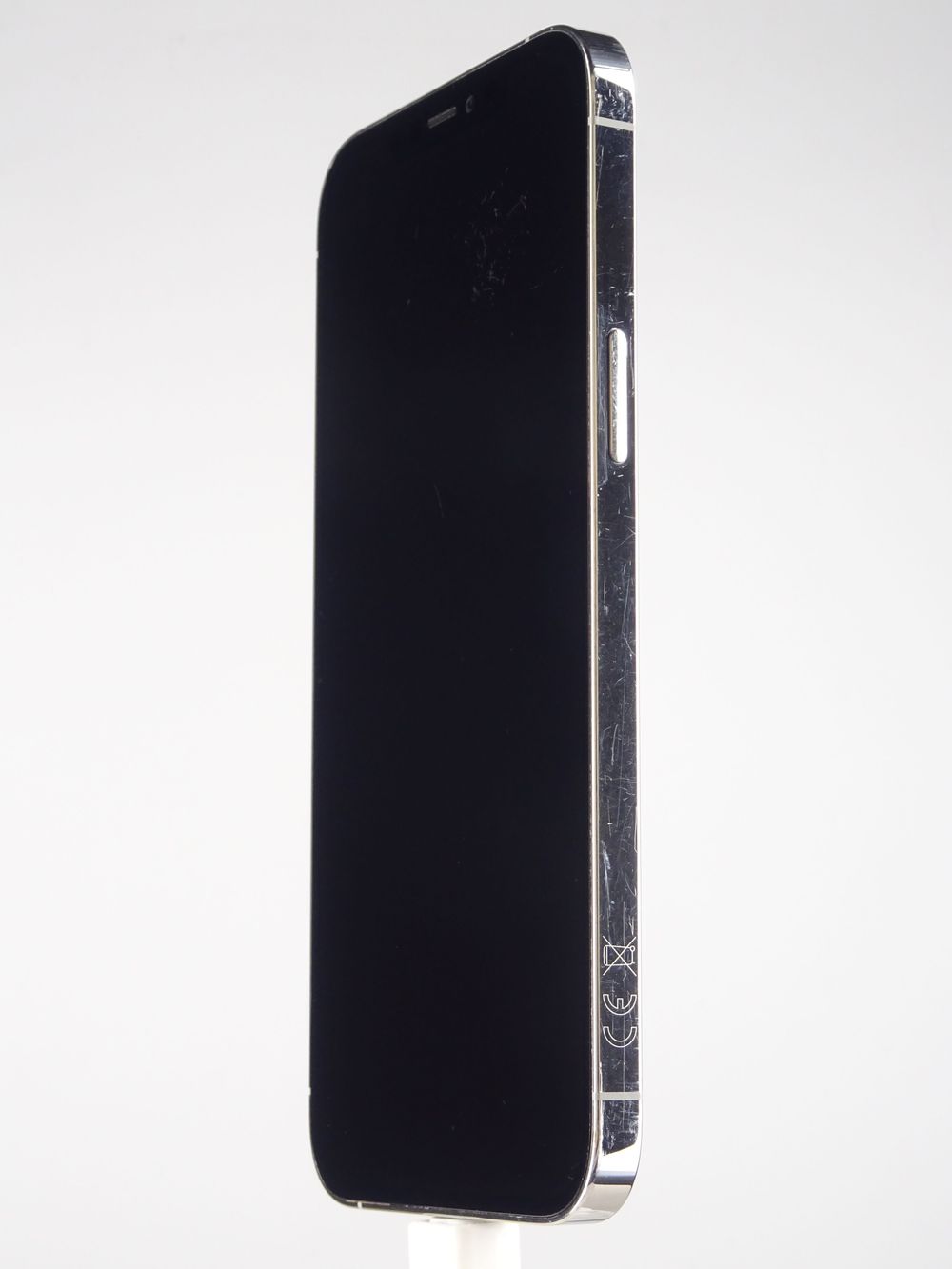 Мобилен телефон Apple, iPhone 12 Pro Max, 128 GB, Silver,  Добро