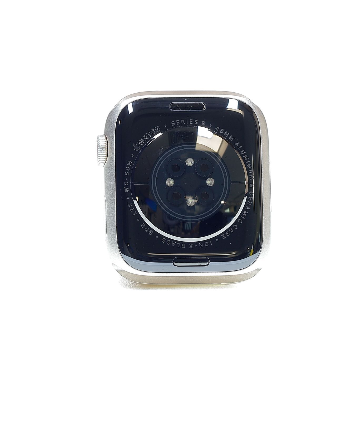 Apple Watch Series 9 2023, GPS + Cellular, Aluminium 45mm Starlight - Σαν καινούργιο