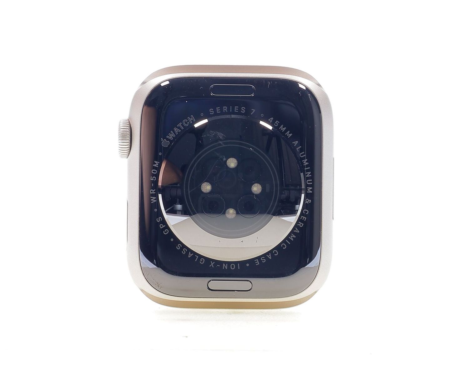 Apple Watch Series 7 2021, GPS, Aluminium 45mm Starlight - Σαν καινούργιο