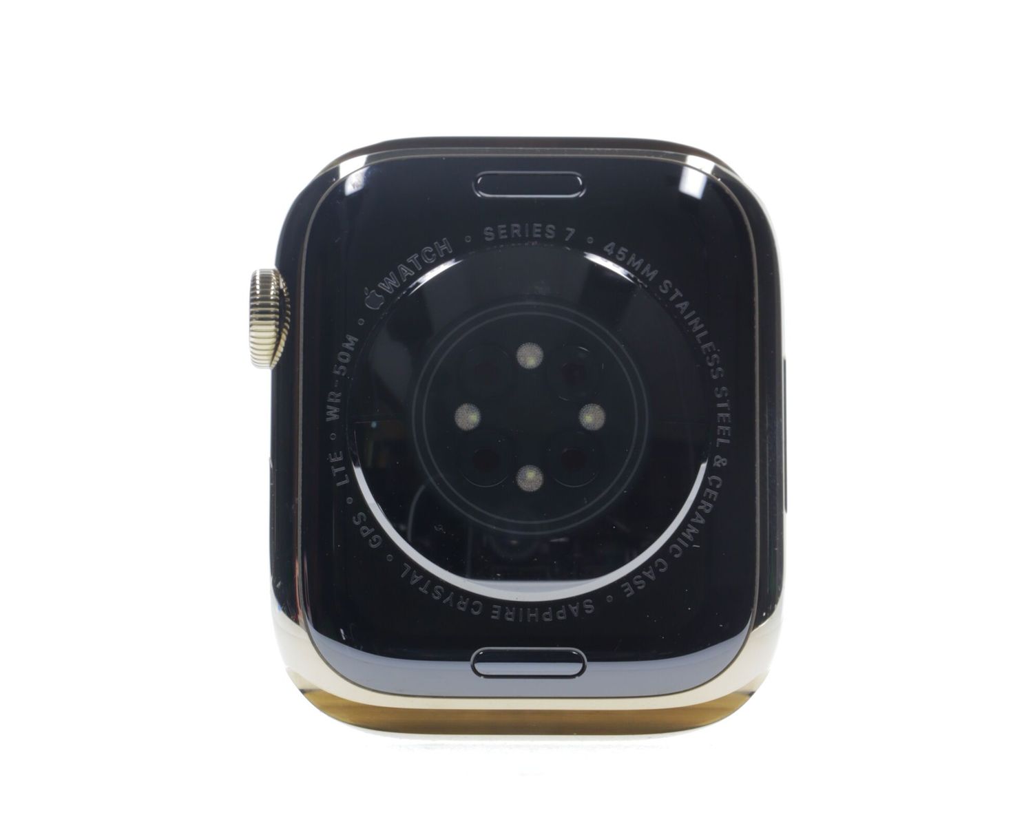 Apple Watch Series 7 2021, GPS + Cellular, Stainless Steel 45mm Gold - Ca nou