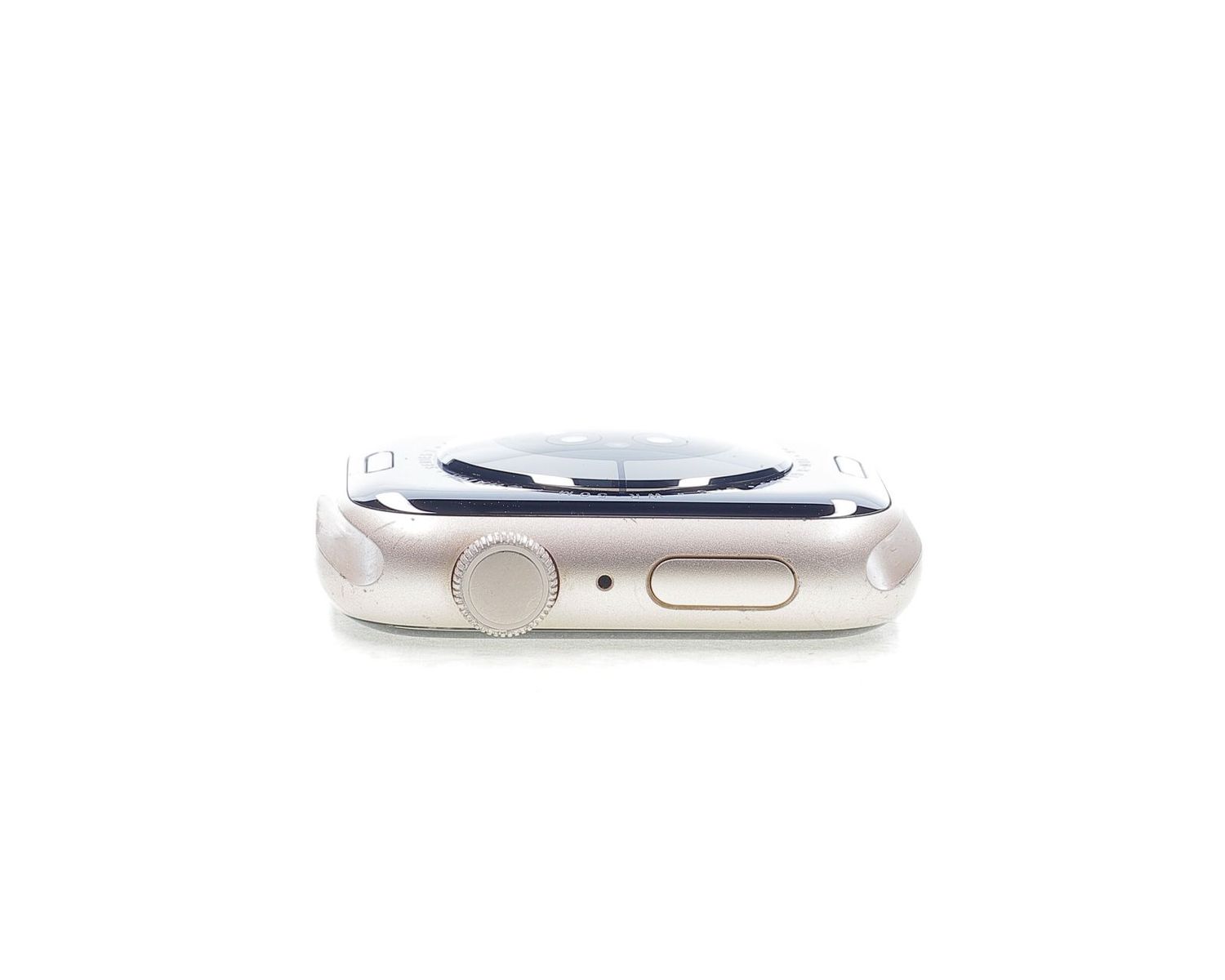 Apple Watch Series 7 2021, GPS, Aluminium 45mm Starlight - Kiváló