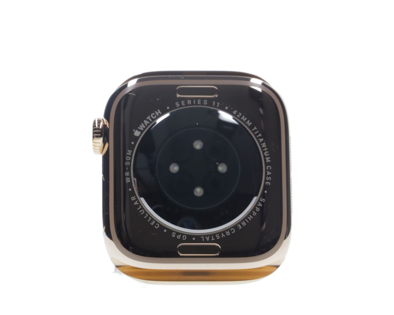 Apple Watch Series 11 2025, GPS + Cellular, Titanium 42mm Gold - Ca nou