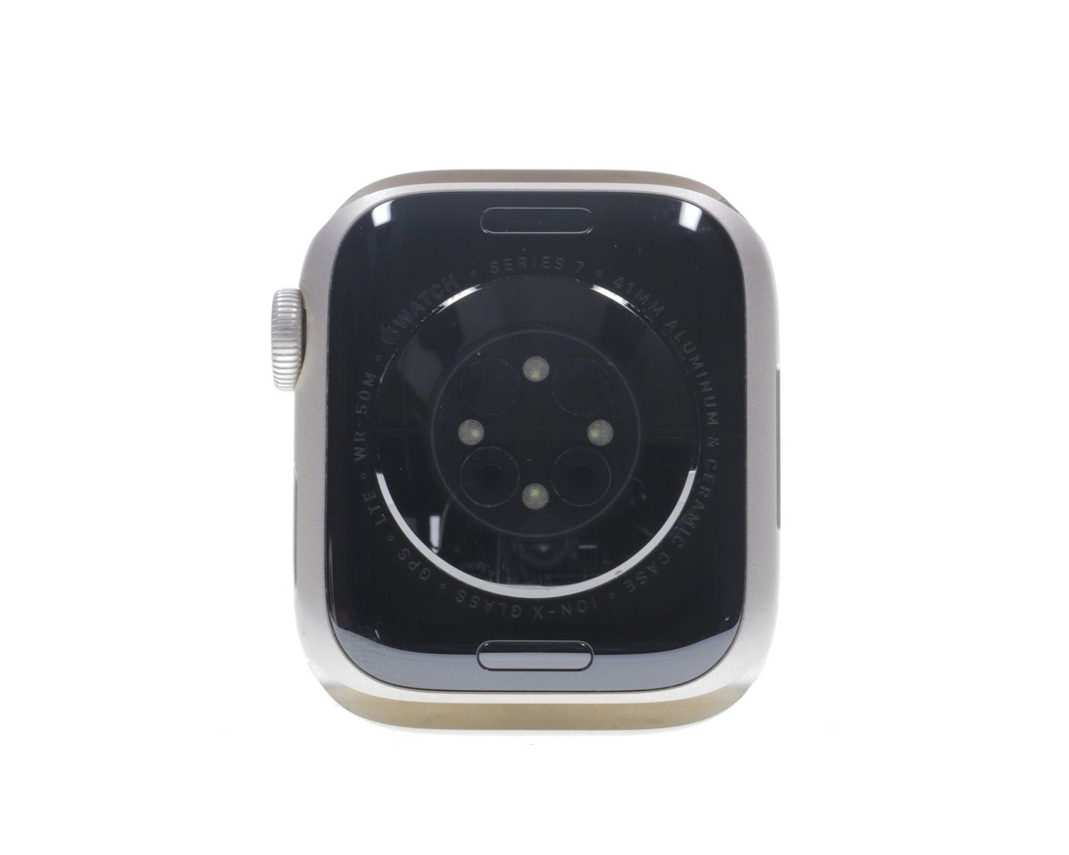 Apple Watch Series 7 2021, GPS + Cellular, Aluminium 41mm Starlight - Foarte bun