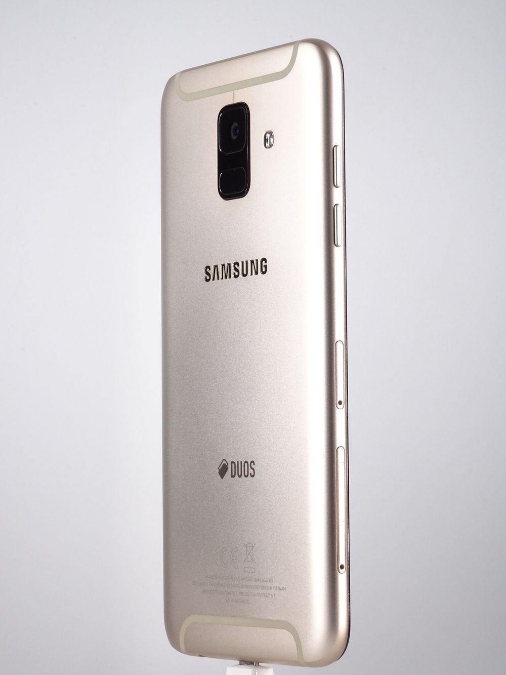 Telefon mobil Samsung Galaxy A6 (2018) Dual Sim, Gold, 64 GB,  Ca Nou